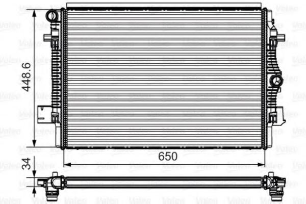 VALEO 735622 Radiator, engine cooling